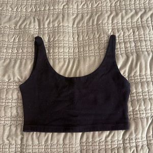 John Galt Lydia Tank Top in Black